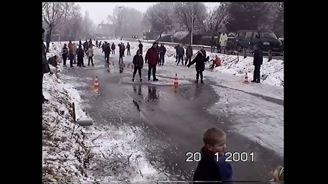 Winter in Ysbrechtum Jaar 2000