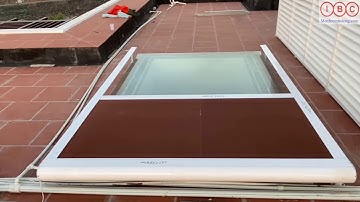 RÈM TRẦN PHẲNG CHUẨN - RÈM TỰ ĐỘNG IBC - https://manhremtudong.com - 0919 123 866 / 0904 699 122