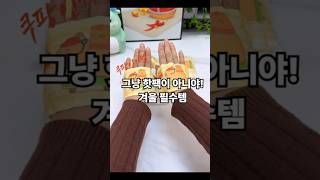추운겨울을 따뜻하게 녹여 줄 겨울템 #쿠팡꿀템 #쿠팡추천