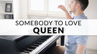 SOMEBODY TO LOVE - QUEEN | Piano Cover + Sheet Music