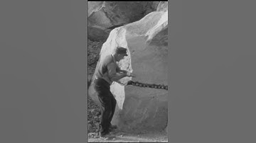 Historic Stonemason Skills: Quarry With Hand Tools