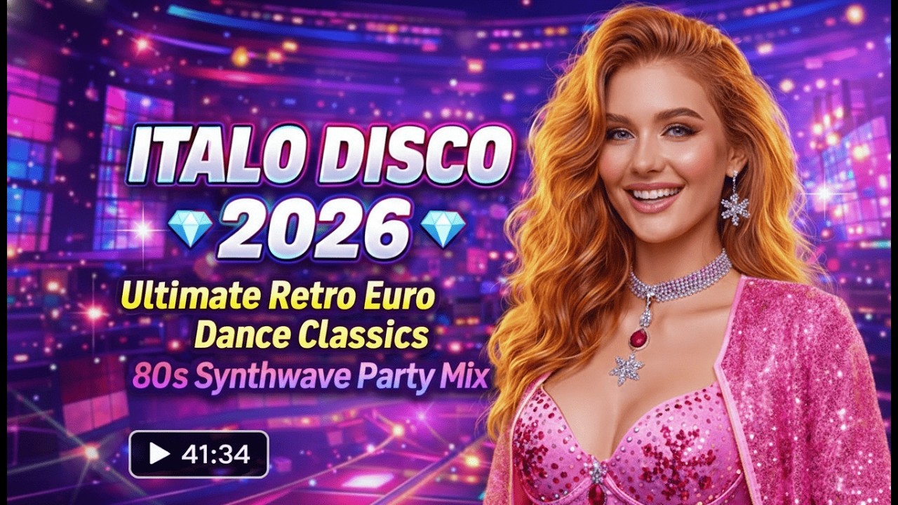 Italo Disco 2026 💎 Ultimate Retro Euro Dance Classics | 80s Synthwave ...