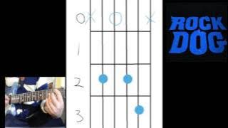 Rock Dog 'Glorious'　Guitar chord