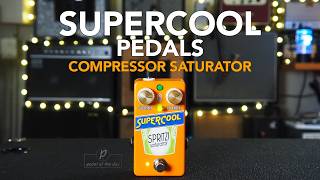 Supercool Pedals // SPRITZ! Saturator Compressor Overdrive (Demo)
