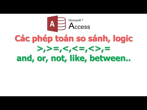 Video: Chú thích trong MS Access là gì?
