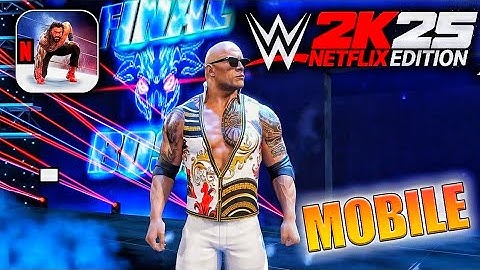 WWE 2K25: Netflix Edition Mobile Gameplay Walkthrough (iOS, Android)