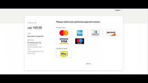Saferpay – Magento Extension – Apple Pay capture video