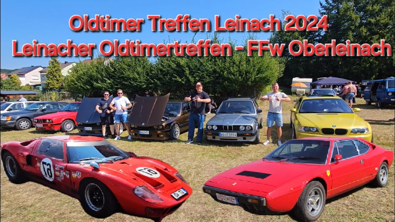 Oldtimer Treffen Leinach 2024 Leinacher Oldtimertreffen - FFw Oberleinach unterwegs mit Justus König