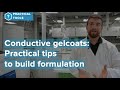 Conductive gelcoats: Practical recommendations for application