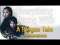 GAMES SINS | Everything Wrong With A Plague Tale: Innocence