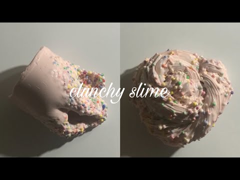 《ASMR》カラフルな発砲ビーズスライム 《スライムレビュー slime 슬라임 》