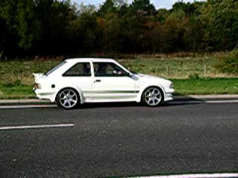 Ford Escort Rs Turbo Series 1 Custom Pulling Away One Youtube