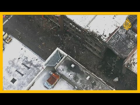 صورة فيديو : أنباء عن سقوط جرحى في انفجار سيارة بمدينة ناشفيل في أمريكا
