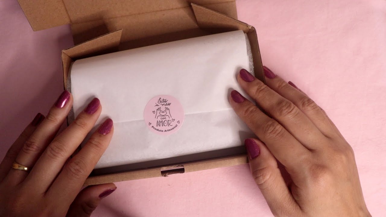 ASMR Embalando pedido da minha loja 📿🛍
