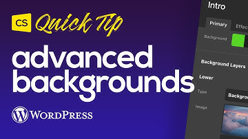 How to Make Advanced Backgrounds in WordPress with Cornerstone