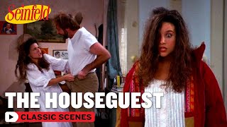 Elaine Has A Guy Stay Over For A Week | The Busboy | Seinfeld