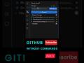 Push Code to GitHub Without Commands! 🤯💻 (Part 1) #shorts #telugu #ytshorts #github #vscode #coding