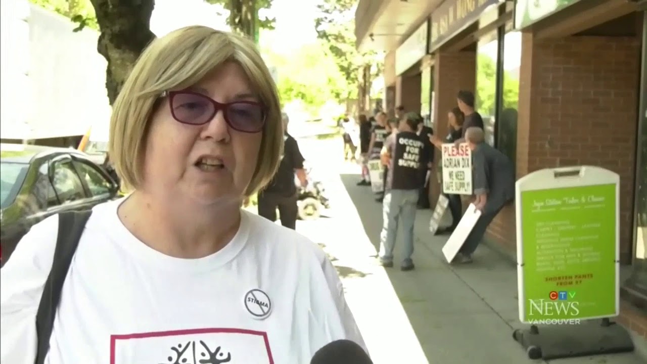 partynextdoor CTV News: Protest at MLA Adrian Dix’s Office