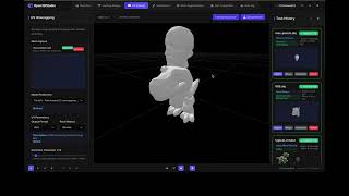 Introduction to Open3DStudio v1.0: a fully open-sourced and self-hosted 3DAIGC application