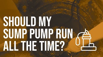 Is Your Sump Pump A Marathon Runner? - Golden Rule Plumbing, Heating, Cooling & Electrical