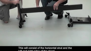 Epson 9900 Printer Setup - Printer Stand Assembly