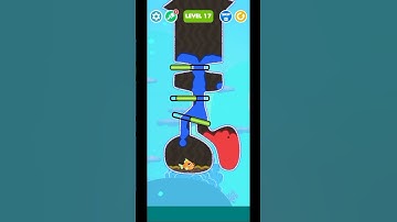 Save the fish!Pull the pin| Level-17|GAMEPLAY WALKTHROUGH#nocommentry#fishrescuegame#fishrescuegame