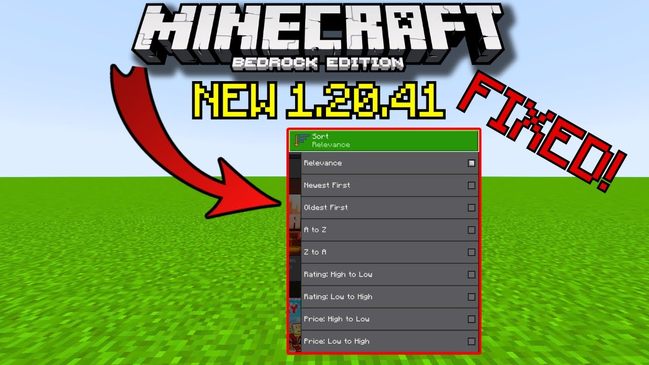 Minecraft Bedrock Updated!