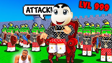 SHINCHAN Became KING in CLONE KINGDOM TYCOON with CHOP and FRANKLIN