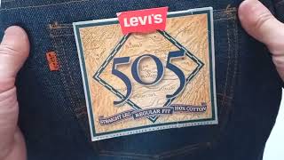 Про осознанный выбор винтажа. Levi's 505 Orange Tab USA