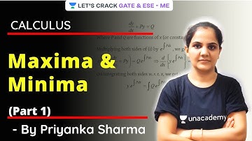 L 6 | Maxima & Minima (Part 1) | Concept Through Question | Engineering Mathematics | Priyanka