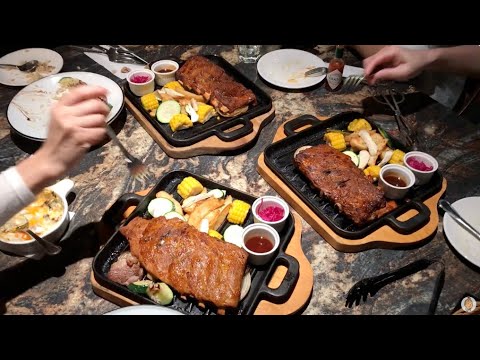 2024-12-07 義式屋古拉爵 欣欣百貨店 三份兩人套餐 - 鴨胸燉飯  豬肋排 x 台北林森北路