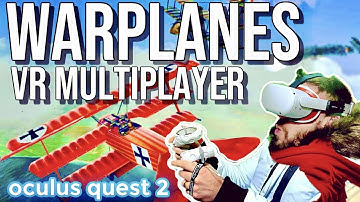 DOGFIGHTS IN VR!! Warplanes WW1 Fighters Multiplayer - Oculus Quest 2 Gameplay & Install
