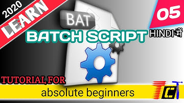 #05 Batch Scripting - IF Condition Command | if else |
