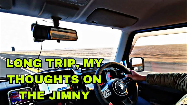 Traveling 1300km’s in my Jimny, My thoughts  about the car, Highway Feel, Lights, Range, Ideal Speed