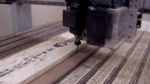 Techno CNC Router Stair Stringer Cut