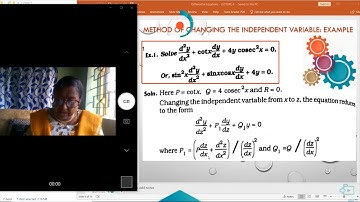 DIFF EQ LECTURE 4 by RANJANA DUTTA for SEMESTER 3 MATHEMATICS HONOURS and GE