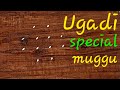 Ugadi Special Muggu 2026 🌿🥭 | Simple Ugadi Rangoli Design |Easy Ugadi Muggulu