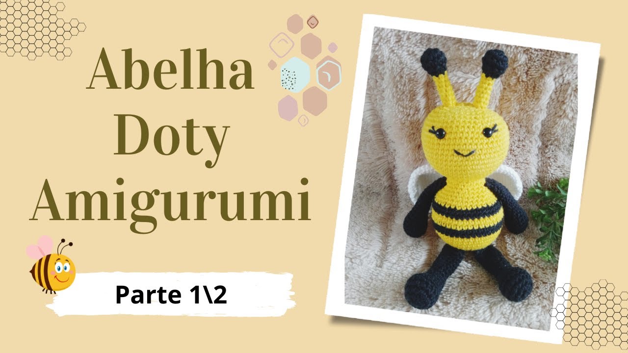 Dia da Abelha - Amigurumi Jogo da velha fio BELLA ARTE e BELLINHA