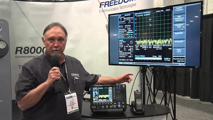 IWCE 2016 Product Demo: R8100 Service Monitor - Freedom Communication Technologies