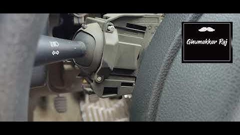 Duster Combination Switch| Cleaning Headlight Liver Cleaning|repair|