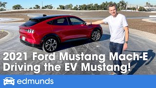 2021 Ford Mustang Mach-E Review: The Electric Mustang SUV | Price, Interior, Range \& More