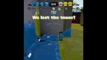 Casually rickrolling a Splashdown - Splatoon 2 #shorts