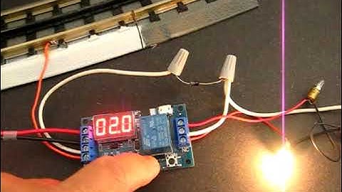 setting 6-30v timer module to mode P1.2 and 2 second OP delay