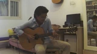 Video thumbnail of "Kinh khổ - fingerstyle guitar solo"