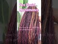 Boho Braid Maintenance #bohobraids #knotlessboxbraids #humanhair