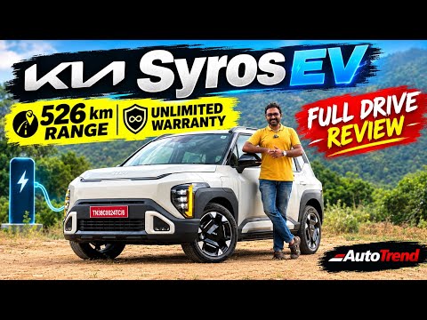 The most comfortable compact EV from ₹13.49L? Kia Syros EV HTX+ Complete review by Autotrend Tamil