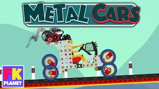 Car Builder and Racing "Metal cars" -  Extreme four wheels screenshot 2