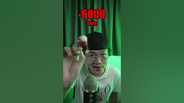 you have -10,000 AURA 💀 #asmr