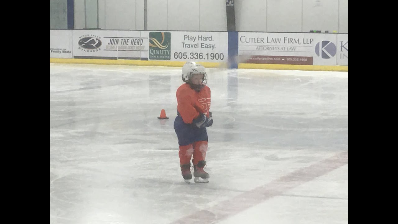 4 Year Old Hockey Wipeouts YouTube