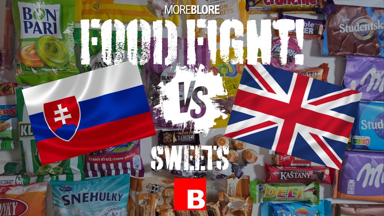 🇬🇧 vs 🇸🇰 Sweets: Which country wins? | British vs Slovak Taste Test + US Bonus!